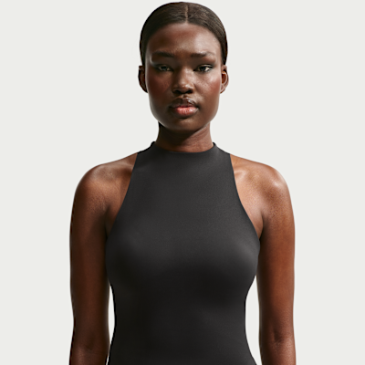 NikeSKIMS Matte Women's Mock-Neck Racerback Tank Top. Nike.com